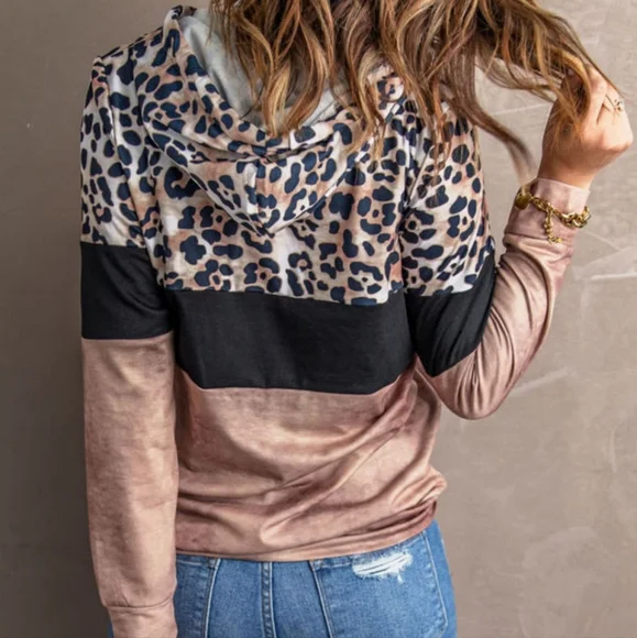 💜 New Adorable Colorblock Hoodie - Picture 4 of 8